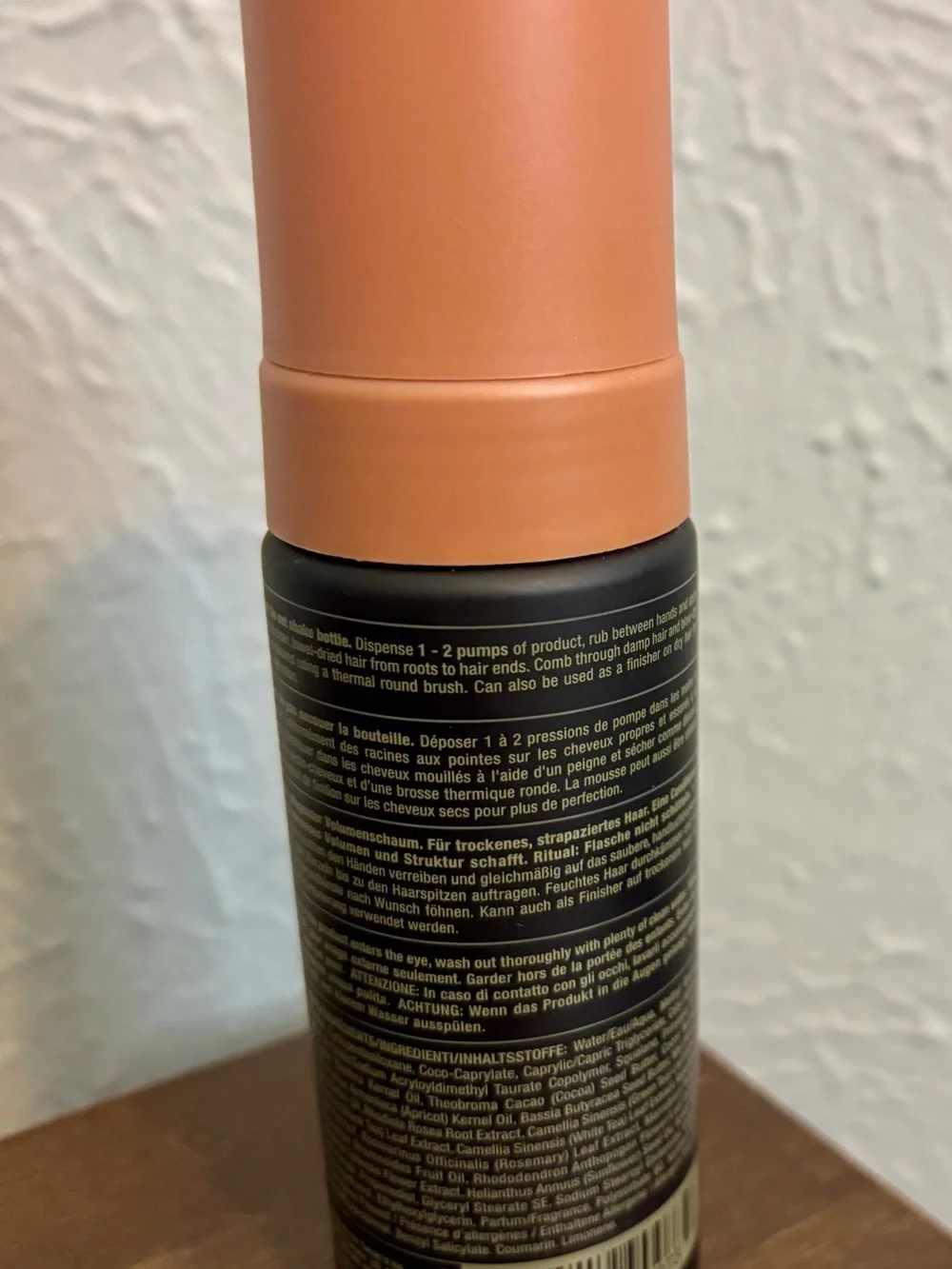 Himalayas Restore Conditioning Thickening Foam - Peach/Black